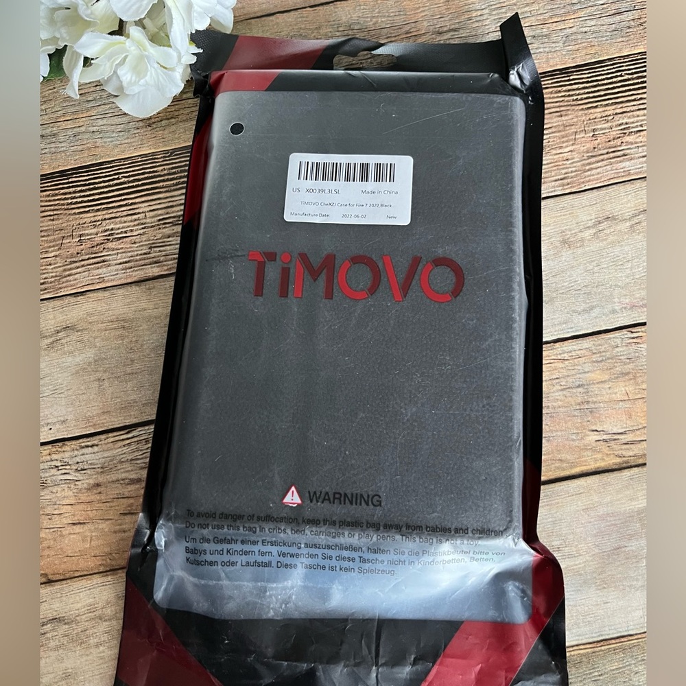 NEW TiMOVO Black CheXZJ Case for Fire 7 2022